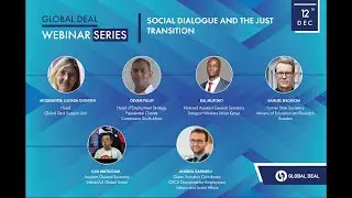 Webinar - Social Dialogue and the Just Transition