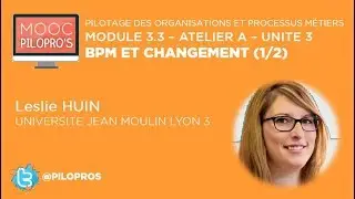 Processus, BPM et changement (1/2)