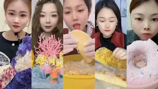 ASMR ICE EATING PASSION FRUIT