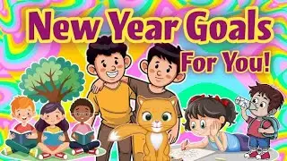 New Year Goals for Kids | Simple Promises for a Happy Year 🌟