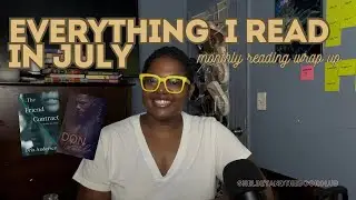 All The Books I Read In July! 