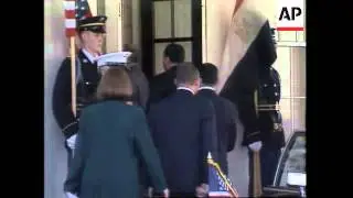 USA: WASHINGTON: EGYPTIAN PRESIDENT HOSNI MUBARAK VISIT