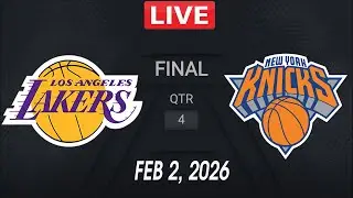 NBA LIVE! Los Angeles Lakers vs New York Knicks | February 2, 2026 NBA Regular Season LIVE