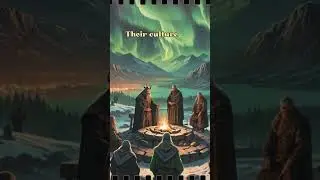 Legends of the Frozen North The Viking Age ⚔️     #history #shorts  #midjourney