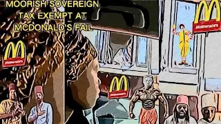 Сотрудник McDonald's отклонил заявление суверенного гражданина Мавритании об освобождении от упла...