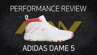 아디다스 농구화 데임 5 착화 리뷰 (ADIDAS DAME 5 PERPOMENCE REVIEW)