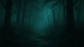 Haunted Forest Sound | Ghostly Murmurs, Rain Sound, ASMR Horror