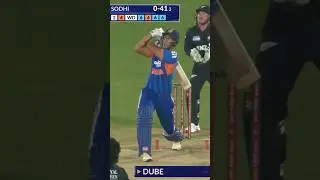 Shivam dube 15 balls 50😱💥...