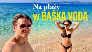 Puste plaże w Chorwacji we wrześniu 2025 - raport z Baska Voda