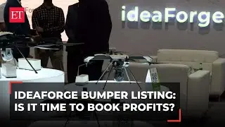 ideaForge shares nearly double on listing day. Should you book profits?