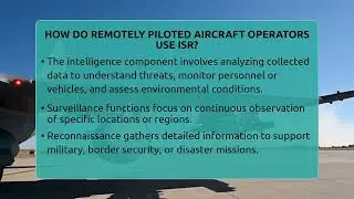 How Do Remotely Piloted Aircraft Operators Use ISR? - Sky Command Brotherhood