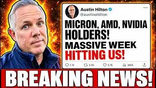 MICRON, NVIDIA, AMD STOCK HOLDERS  Massive Week About To HIT US! Be Prepared!