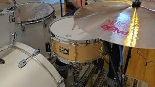 Snares - Canopus Drums 5.5x14 10ply Maple Snare Drum (Natural Oil)