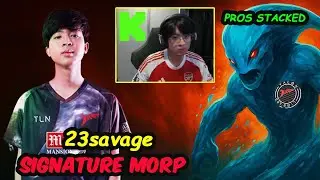 23savage Morphling 16K MMR BATTLE vs pure zeal SERVER SEA PROS STACKED