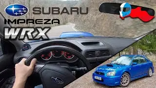 2004 Subaru Impreza SW WRX (165kW) POV 4K [Test Drive Hero] #14 ACCELERATION, ELASTICITY & DYNAMIC