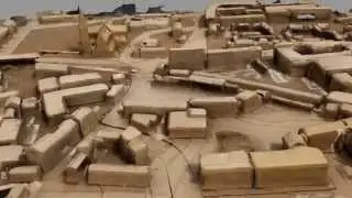 1/1000 scale model of Cork street