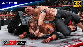 WWE 2K25 - John Cena vs. Edge - WWE Championship Match | PS5&trade; Pro [4K60]