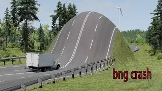 Mobil vs Giant Bulge - BeamNG.drive