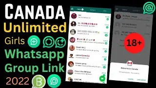 Canada Unlimited WhatsApp Group Links in 2022 | Canada WhatsApp Group link join