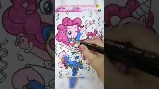 My little pony pinkie pie coloring | coloring pages | kids coloring