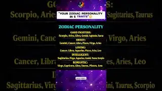 Zodiac Personality Types Explained 😳 | Astro USA