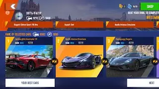 Asphalt 8, Gauntlet Races New Lineups🔥