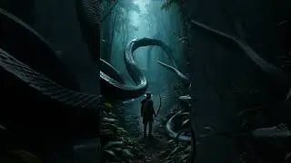 Surround by Anaconda #Shorts #AI