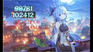 You Should Wish For Ganyu and Here's Why (F2P C0) Damage Showcase