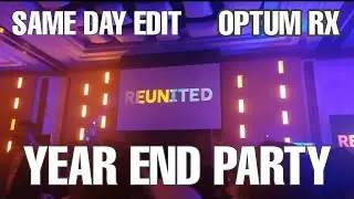 REUNITED OPTUM RX YEAR END PARTY | WHITE OPULENCE | MARRIOTT HOTEL