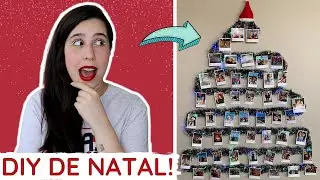 DIY RÁPIDO E FÁCIL COM FOTOS PRA DEIXAR O NATAL MAIS ESPECIAL!
