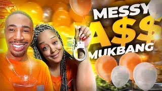 🔥It's MeLissaB & Benji Adsense🔥(Messy Mukbang Episode 2)