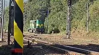 Posun do vlečky v žst.Kostolony nad Horn&aacute;dom