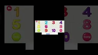 NUMBERS 1 TO 10 SONG FOR CHILDREN JOYFUL LEARNING BY ACTIVITY