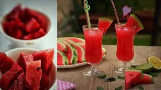Karachi Famous Tarbooz ka  Sharbat | Watermelon juice Summer special|tarbooz ka juice banaka tarika