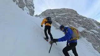Pizzo Camino 2.492 m - canale nord ovest 10 gennaio 2026