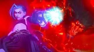 Jinx, & Vi  vs Warwick (Vander) - Arcane Season 2「AMV」- Kick ᴴᴰ