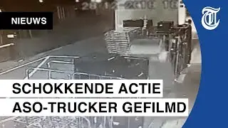 Aso-trucker heeft maling aan Jumbo-personeel