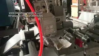 Hot Melt Glue Courier Bag Production Line Poly Mailer Bag Machine