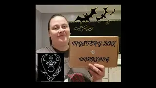 Occult Box Mystery Box and July Dark Magic unboxing