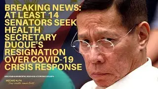 At least 14 senators seek Health Secretary Duque's resignation over COVID-19 crisis response 🇵🇭