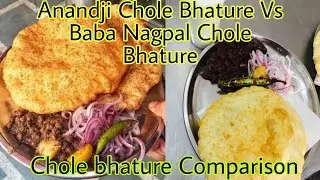 Best Chole Bhature Of South Delhi? | Anandji vs Nagpal Chole Bhature |Chole bhature Comparison