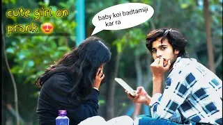 Ladki ne aap ne Bf ko bula liya 😱 || Cute girl 👧 prank // Indori Badmash 💀💀