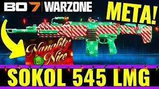 This Sokol 545 LMG is the NEW META in BO7 Warzone! (Best SOKOL 545 Class Setup)
