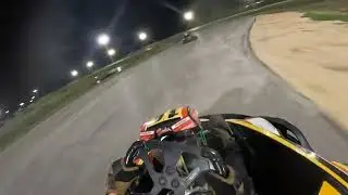 Insane Overtakes and Bump Drafting w/ Vern and @Lilman_yg  | Dallas Karting Complex Race Three