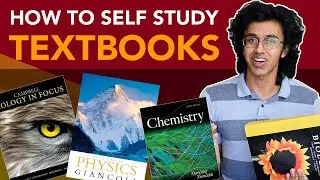 How to Self Study Textbooks! - How I studied for olys and APs from textbooks
