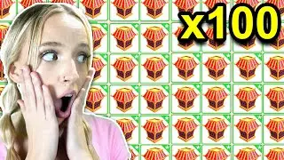 Unboxing 100 OX BOXES In Adopt Me! *30,000 ROBUX* (Roblox)