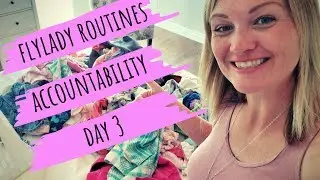 Day 3 | Flylady Routines Accountability