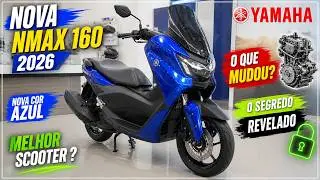 NOVA NMAX 160 2026 NOVA COR AZUL E PRE&Ccedil;O ATUALIZADO