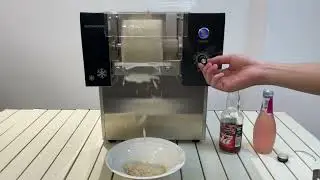 Japanese 🥤 cola snowflake ❄️ ice#snowmaker #icecream #ice #like #cool #food #snow #machine