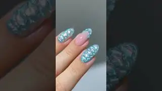 🧜&zwj;♀️🫧 she was a mermaid #nails #nailart #nailhacks #nailpolish